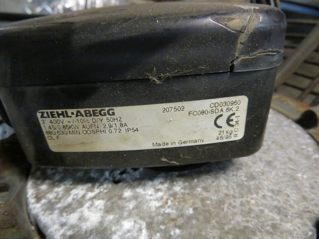 Ziehl Abegg FC080-SDA.6K.2 - HOS BV