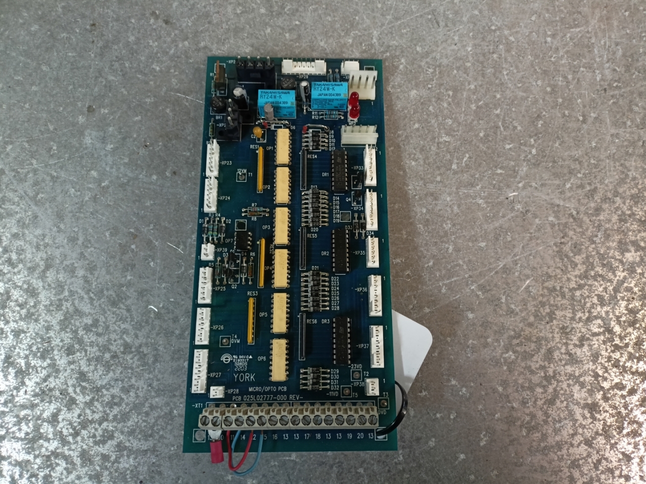 York PCB 025L02777-000 | HOS BV York PCB 025L02777-000 | HOS BV