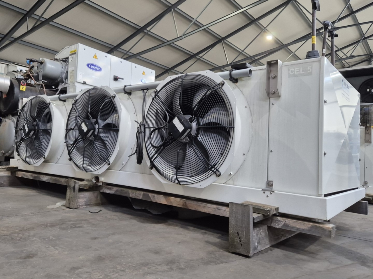 Used Kelvion LLK.p 12x6-2406-50x50 CO2 evaporator | HOS BV