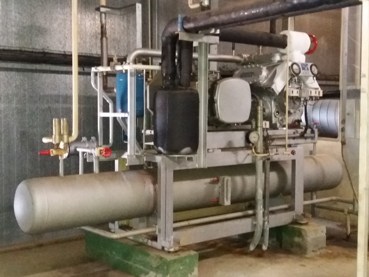 Used Sabroe / Atlas V 619 XFT flake ice machine R717